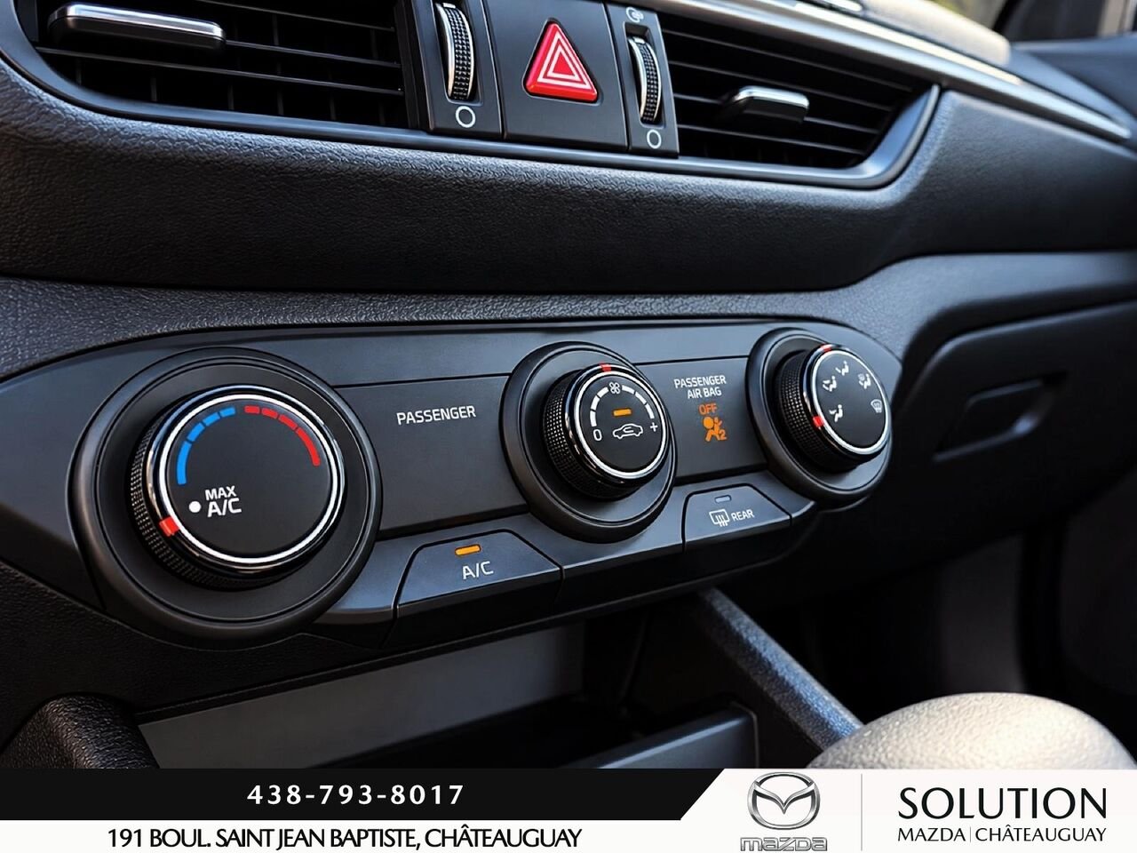 Kia Forte AUTOAMTIQUE / APPLE CARPLAY ET ANDROID AUTO 2021 Noir Châteauguay - photo #8