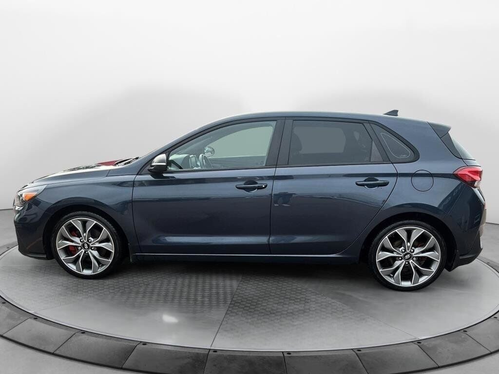 Hyundai Elantra GT N Line 2020 Bleu Baie-Comeau - photo #4