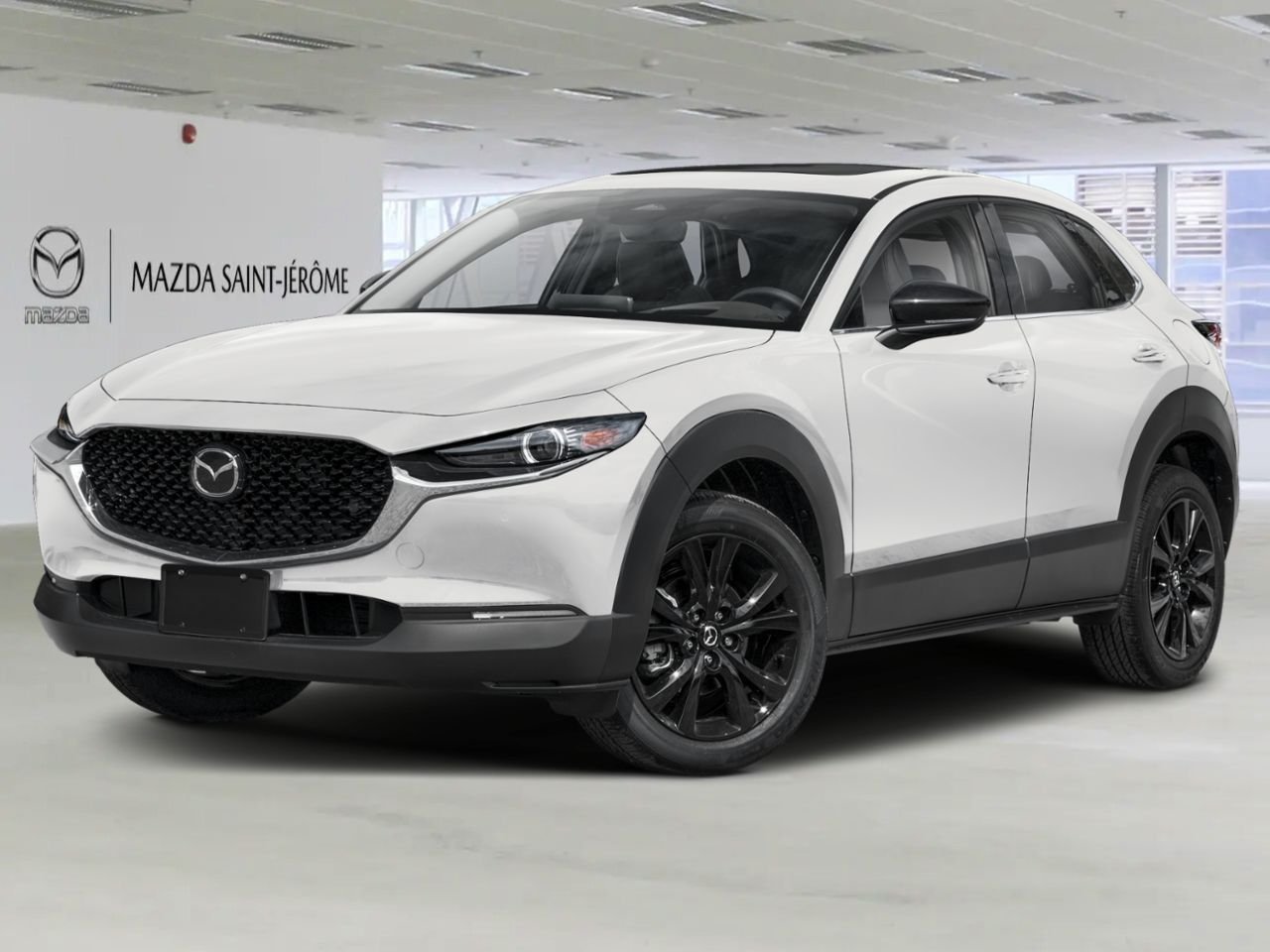 MAZDA CX-30 GT TI avec moteur turbo | TOIT OUVRANT | CUIR | VOLANT CHAUFFANT | DÉMARRAGE À DISTANCE 2026 Blanc neige nacré Saint-Jérôme - photo #0