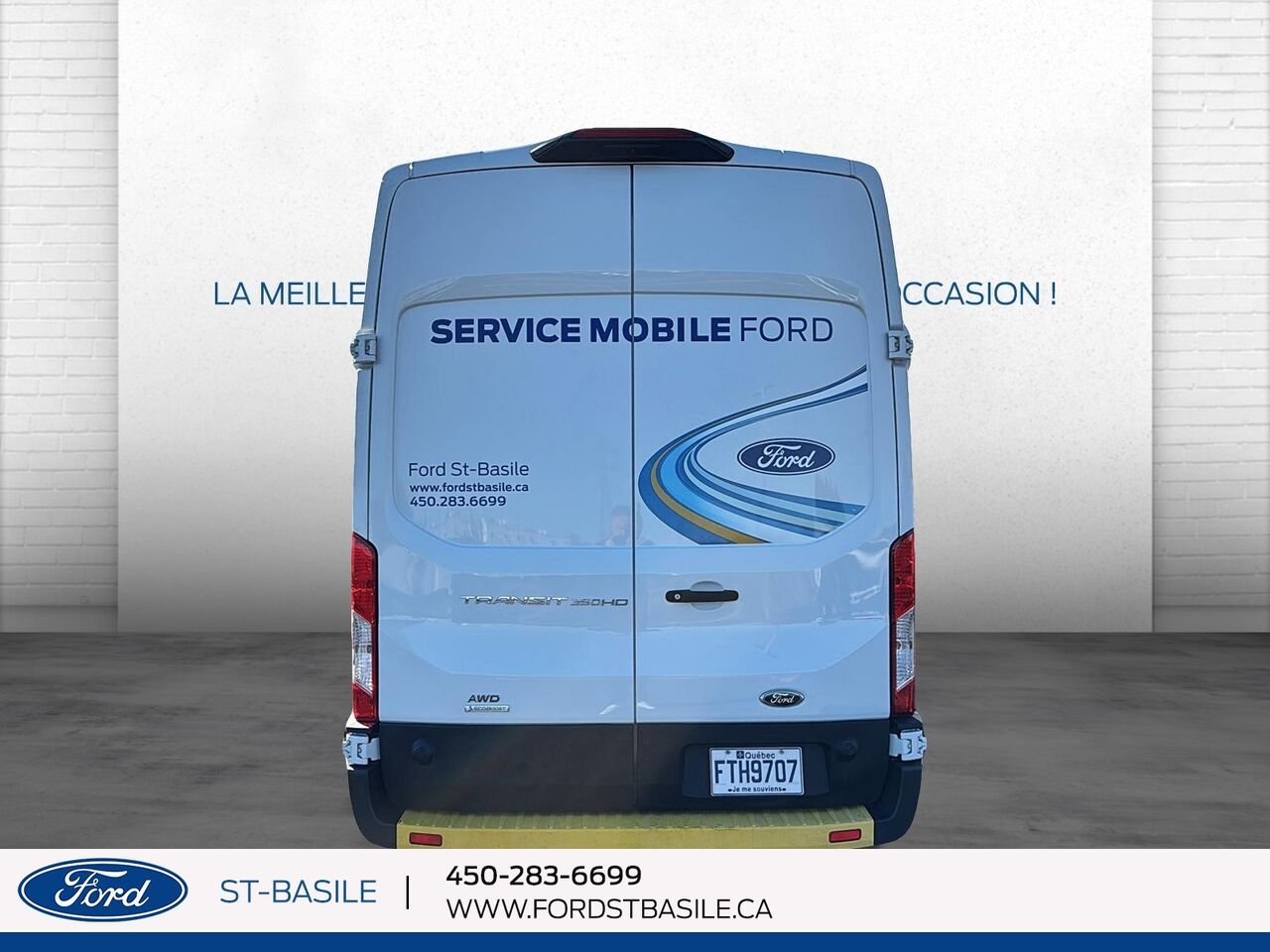 Ford TRANSIT 2023 Blanc Saint-Basile-le-Grand - photo #6