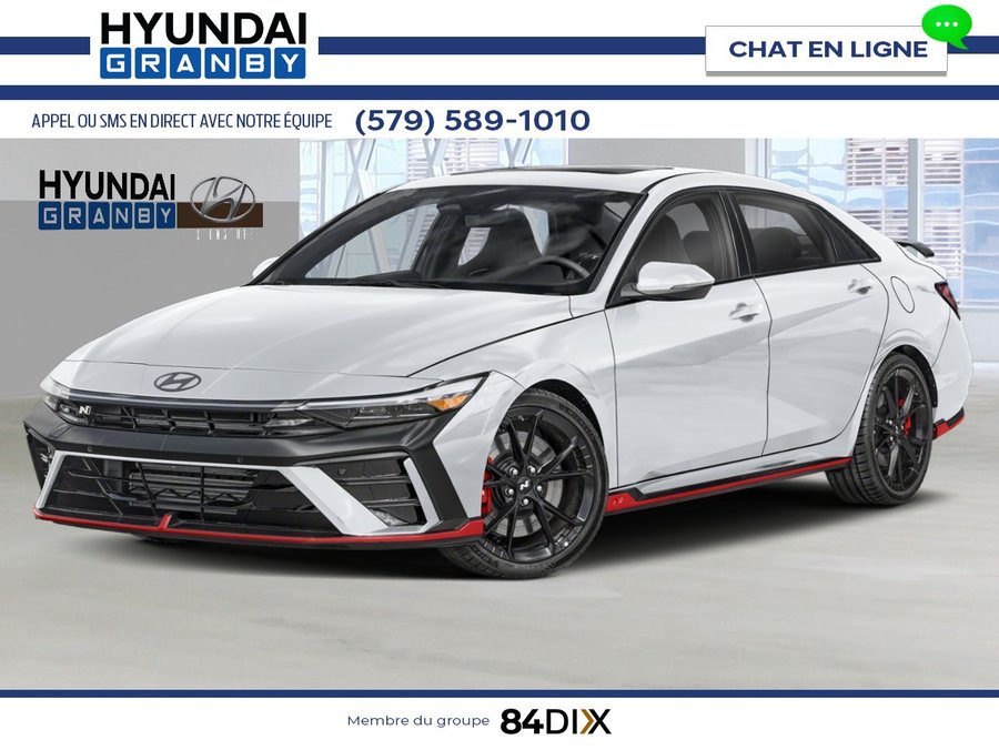 HYUNDAI Elantra N DCT 2026 Blanc Atlas