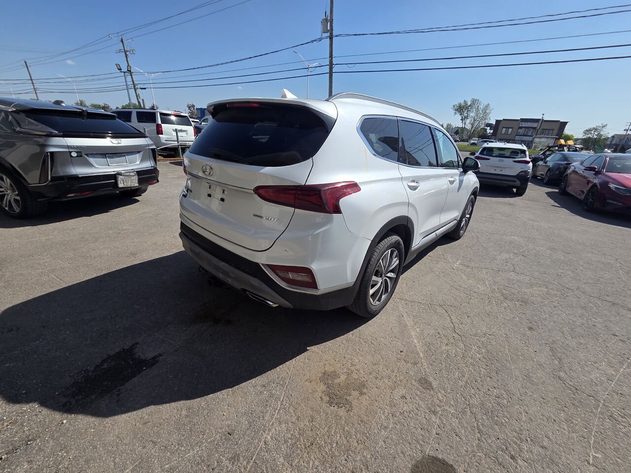 Hyundai Santa Fe 2019 Blanc Longueuil, - photo #5