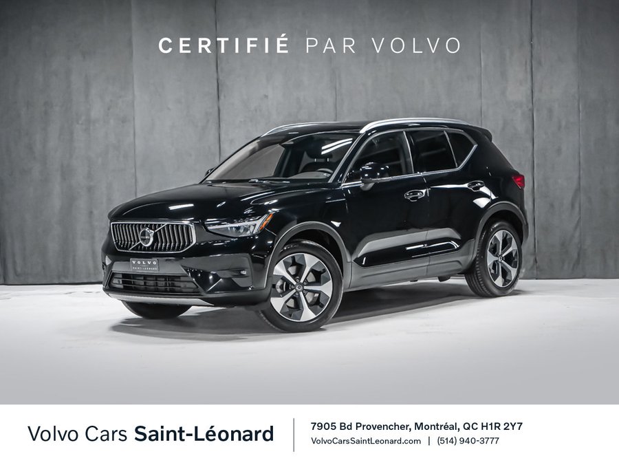 2024 Volvo XC40 B5 PLUS BRIGHT Black