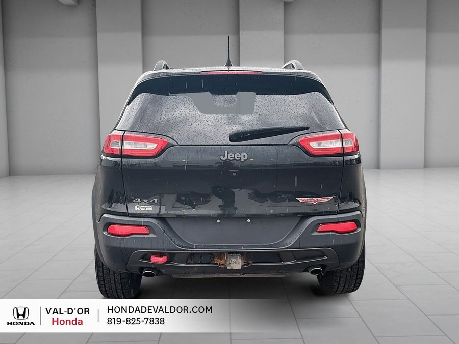 Jeep Cherokee Trailhawk 4 portes 4 roues motrices 2016 2016 Noir