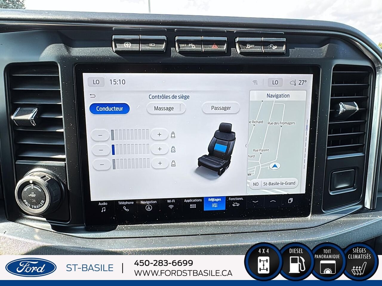 2024 Ford Super Duty F-250 SRW Black Saint-Basile-le-Grand - photo #26
