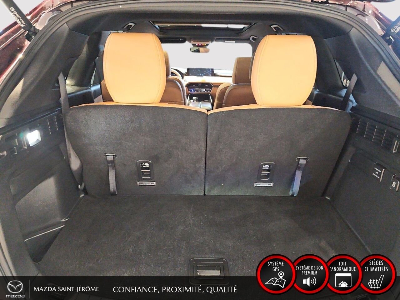 2024 Mazda CX-90 hybride léger Red Sainte-Agathe-des-Monts - photo #25