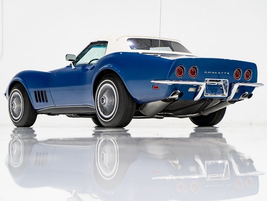Chevrolet Corvette 1968 1968 Bleu