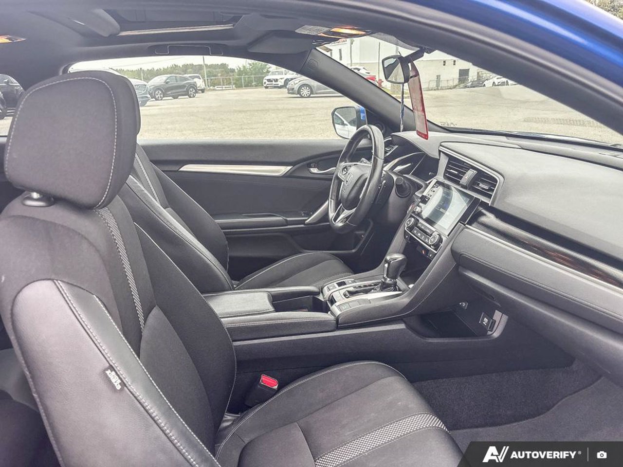 Honda Civic Coupe 2HGFC4B86KH401466 2019 Bleu Mirabel - photo #24