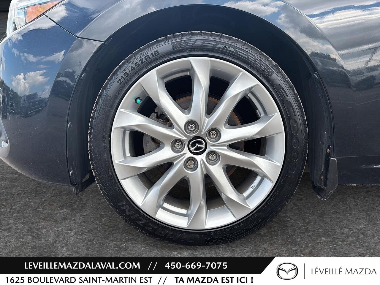 Mazda Mazda3 GT BM 2018 Noir Laval - photo #9