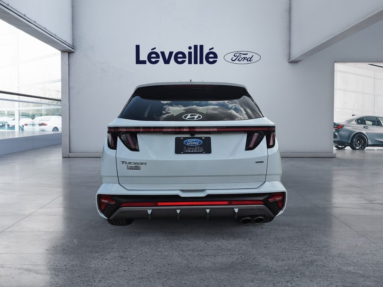 2022 Hyundai Tucson White Saint-Jérôme - photo #2