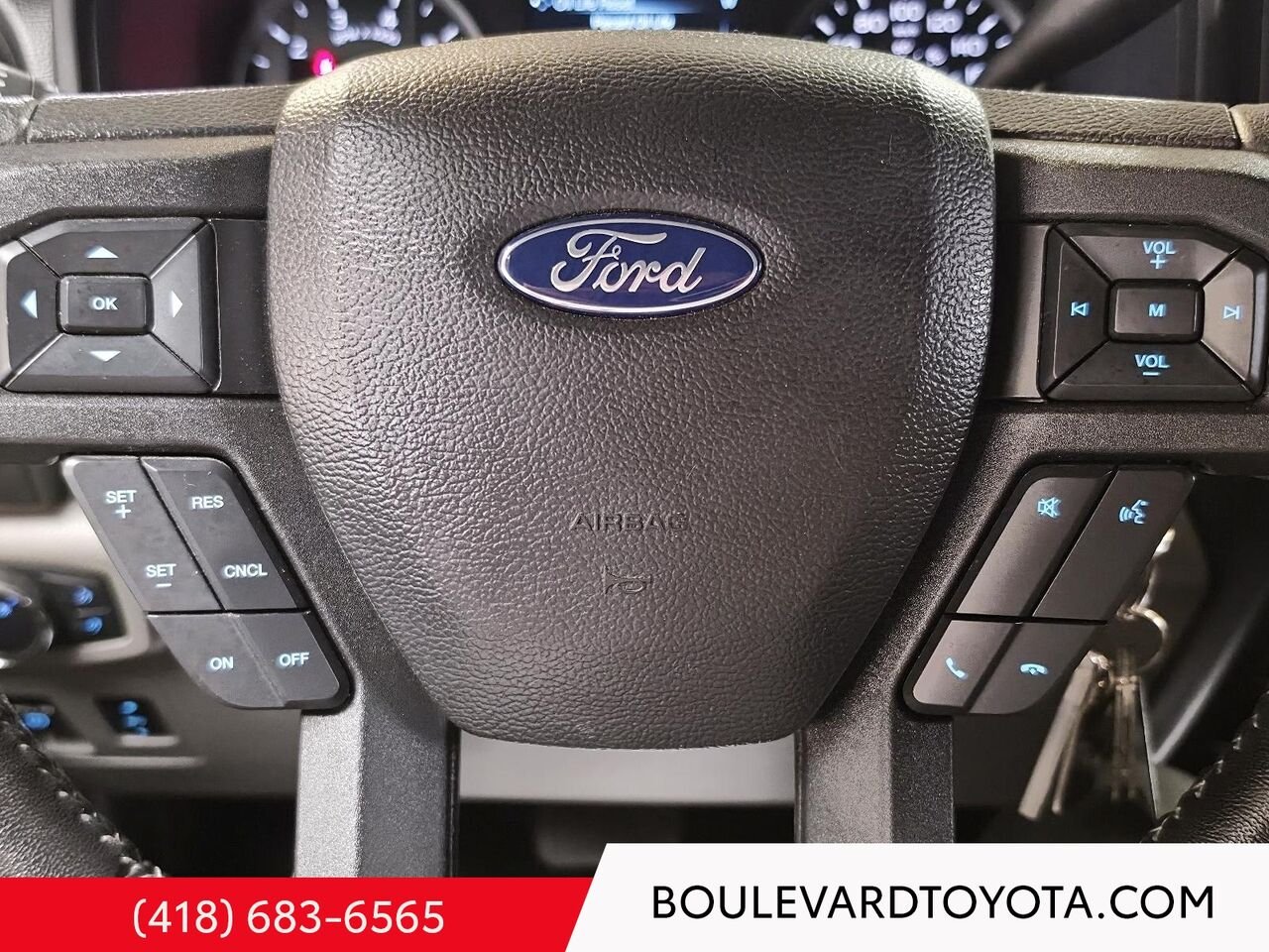 Ford F-150 531861-88 | XLT CABINE DOUBLE, 4X4, CAISSE 6.5 P 2018 Noir Québec - photo #13