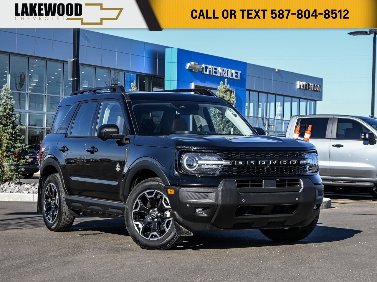 2025 Ford Bronco Sport Outer Banks 4x4 Black Sherwood Park - photo #0