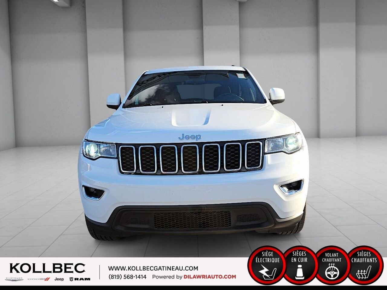2021 JEEP GRAND CHEROKEE Laredo 4x4 White Ottawa & Gatineau - photo #11