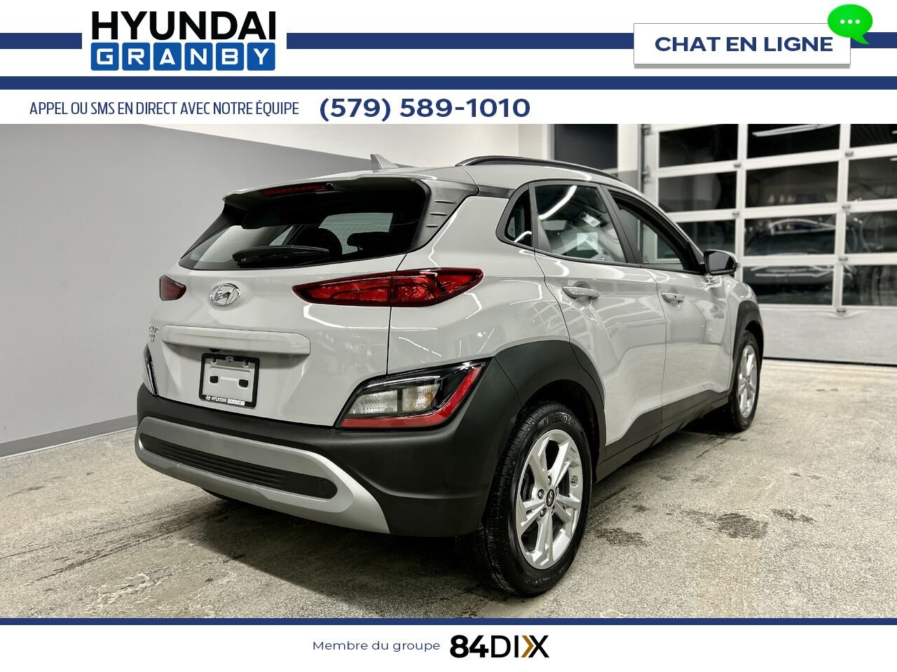 2023 Hyundai Kona Grey Granby - photo #6