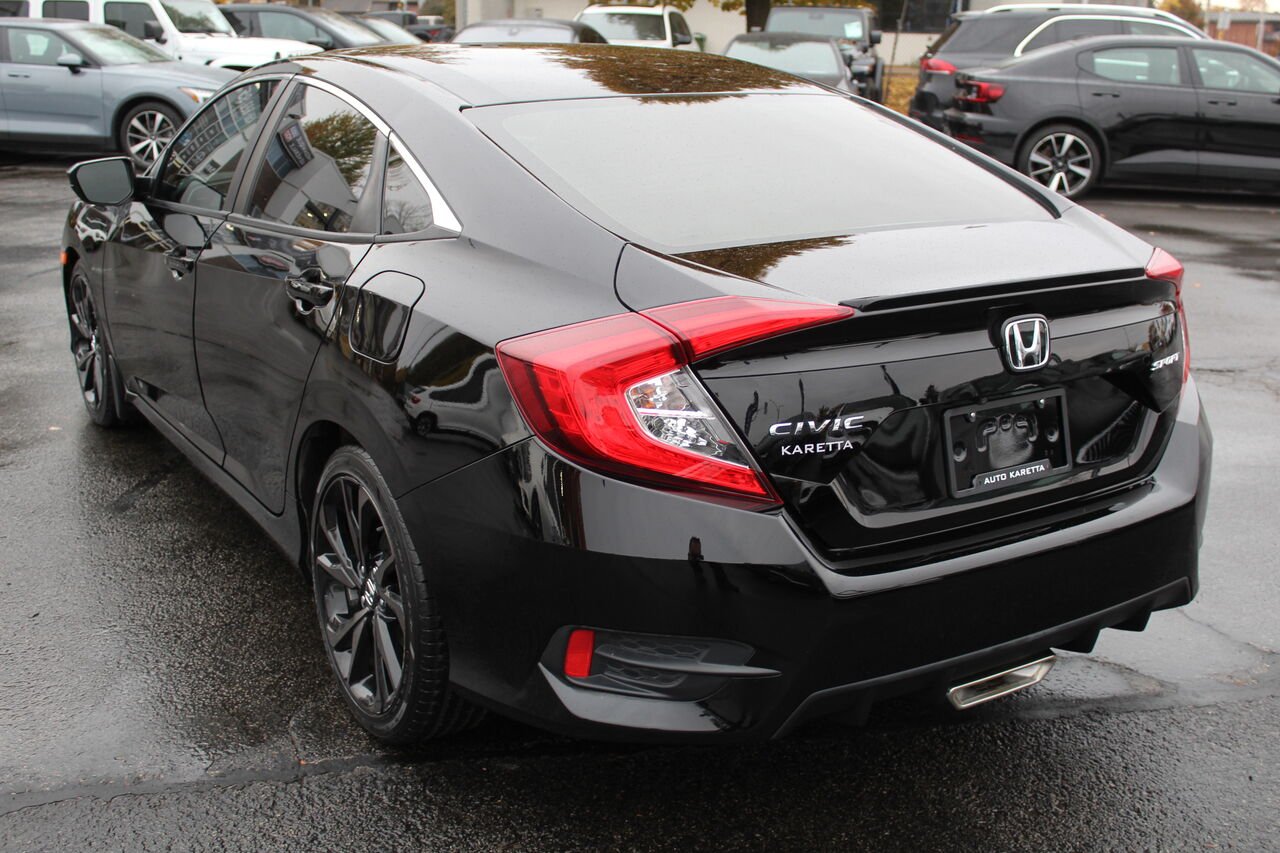 Honda Civic Berline VIN: 2HGFC2F88LH028429 2020 Noir Sainte-Rose - photo #2
