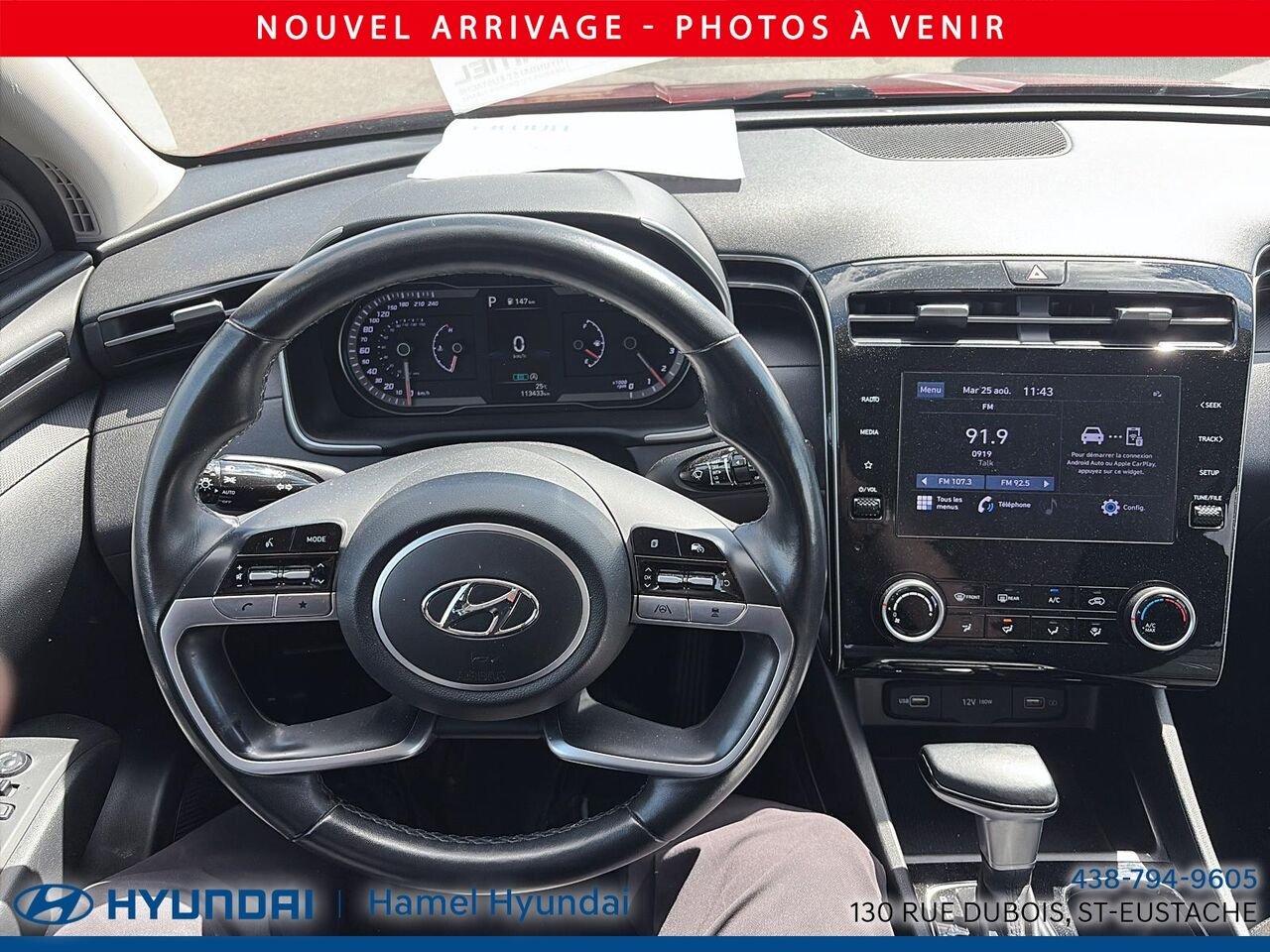 2022 Hyundai Tucson Red Saint-Eustache - photo #7
