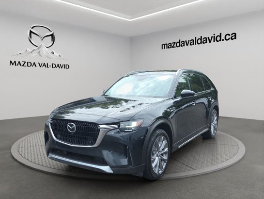 2025 Mazda CX-90 hybride léger GT TI, 7PASSAGERS, SIEGE CHAUFFANTS AVANT ET ARRIÈRE, TOIT PANORAMIQUE Black