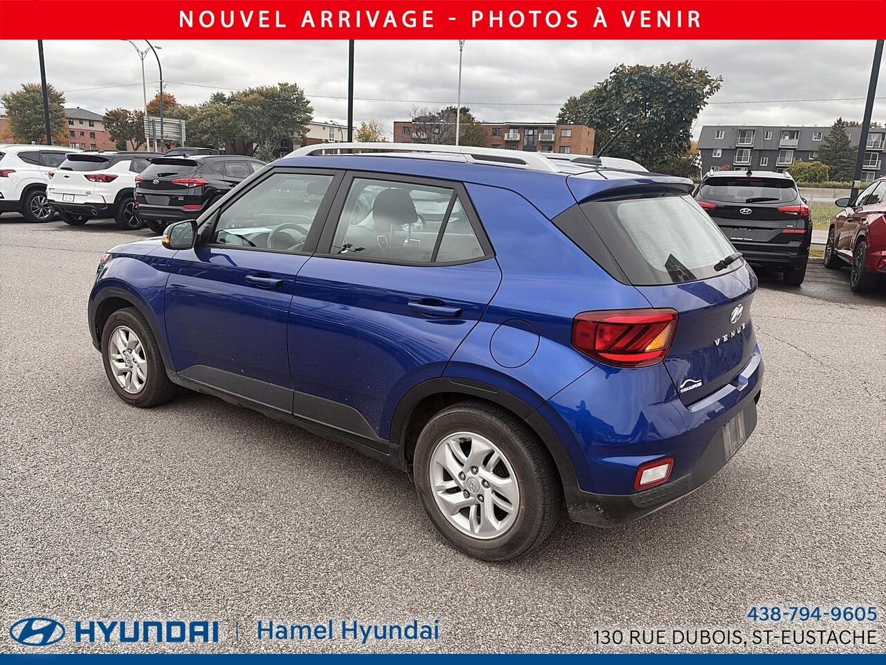 Hyundai Venue 2023 Bleu Saint-Eustache - photo #6