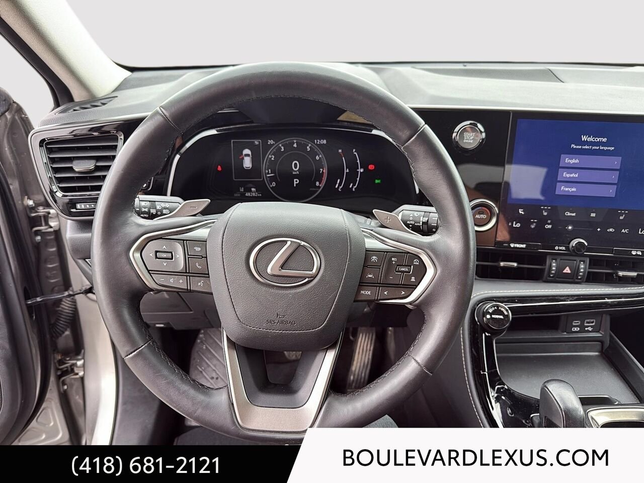Lexus NX 19916A | NX 250 TI 2022 Argent Québec - photo #10