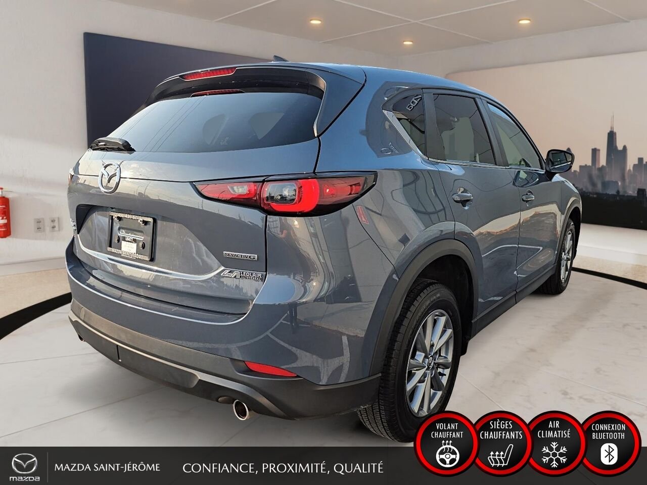 Mazda CX-5 2023 Gris Ste-Agathe des Monts - photo #5