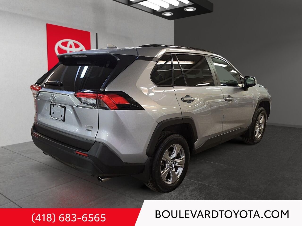 2022 Toyota RAV4 100457A-69 | XLE, AWD Silver Québec - photo #3