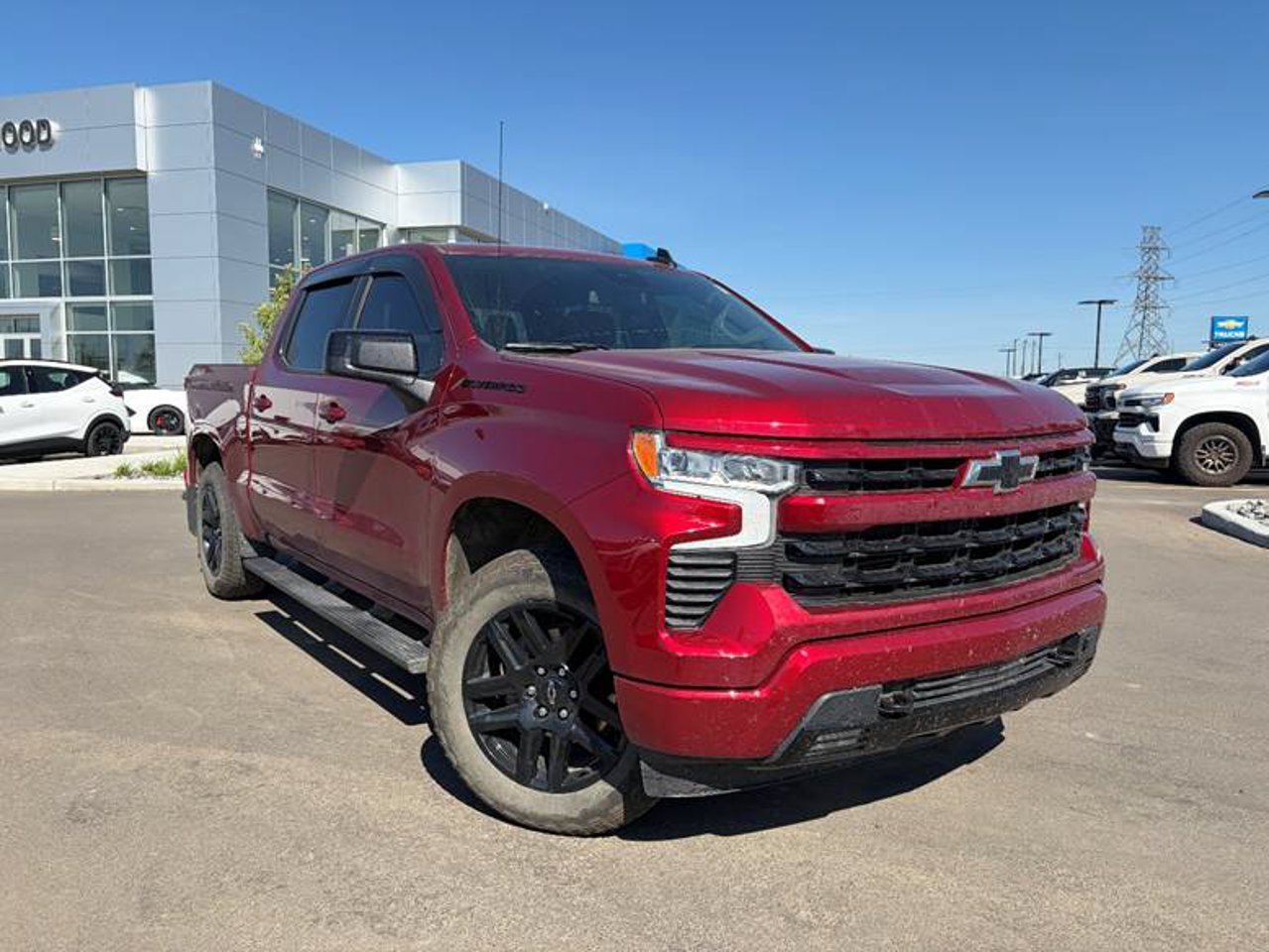 2024 Chevrolet Silverado 1500 4WD Crew Cab 147 RST Red Sherwood Park - photo #1