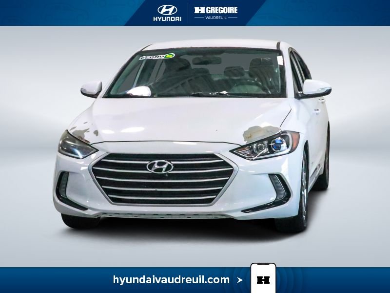 Hyundai Elantra GL CARPLAY BANCS CHAUFFANTS 2018 Blanc
