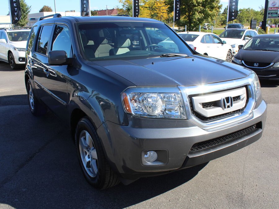 2011 Honda Pilot EX AWD 8 Passagers+2 sets mags+pneus ete/hiver Grey