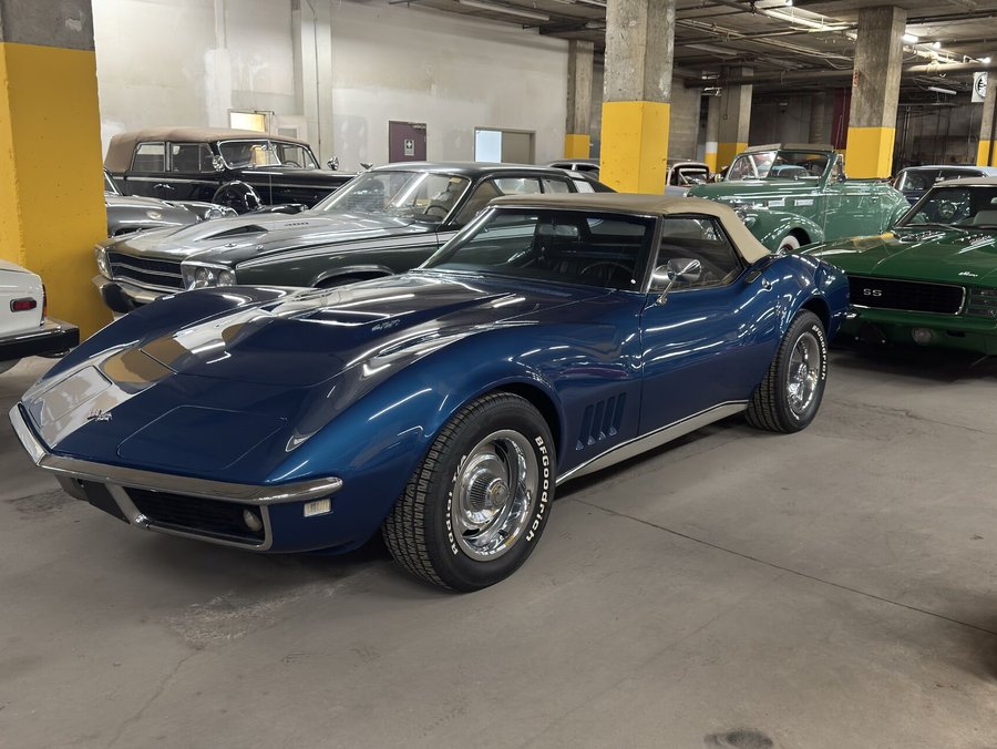 Chevrolet Corvette 427 1968 Bleu