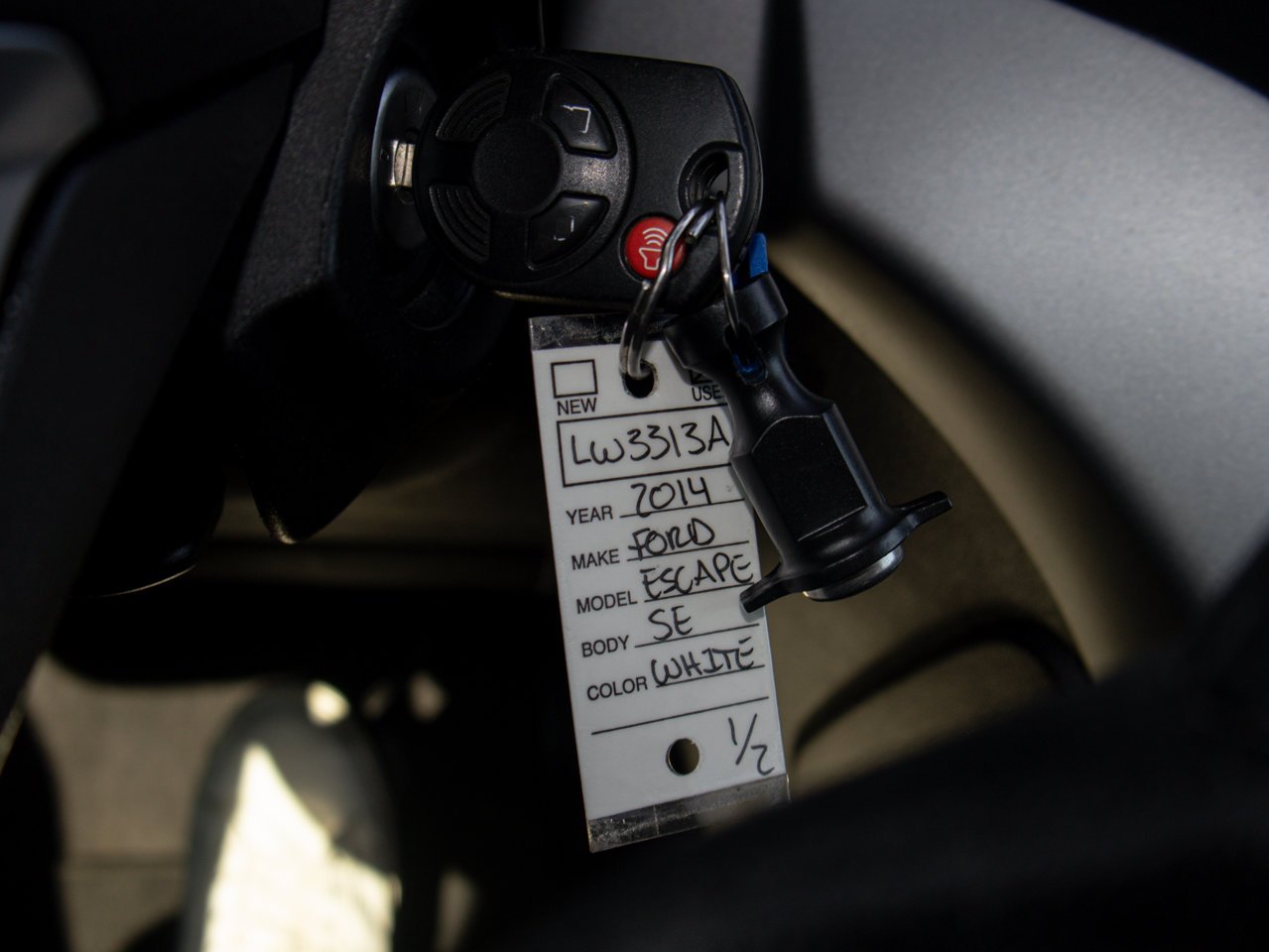 2014 Ford Escape 4WD 4dr SE White Sherwood Park - photo #30