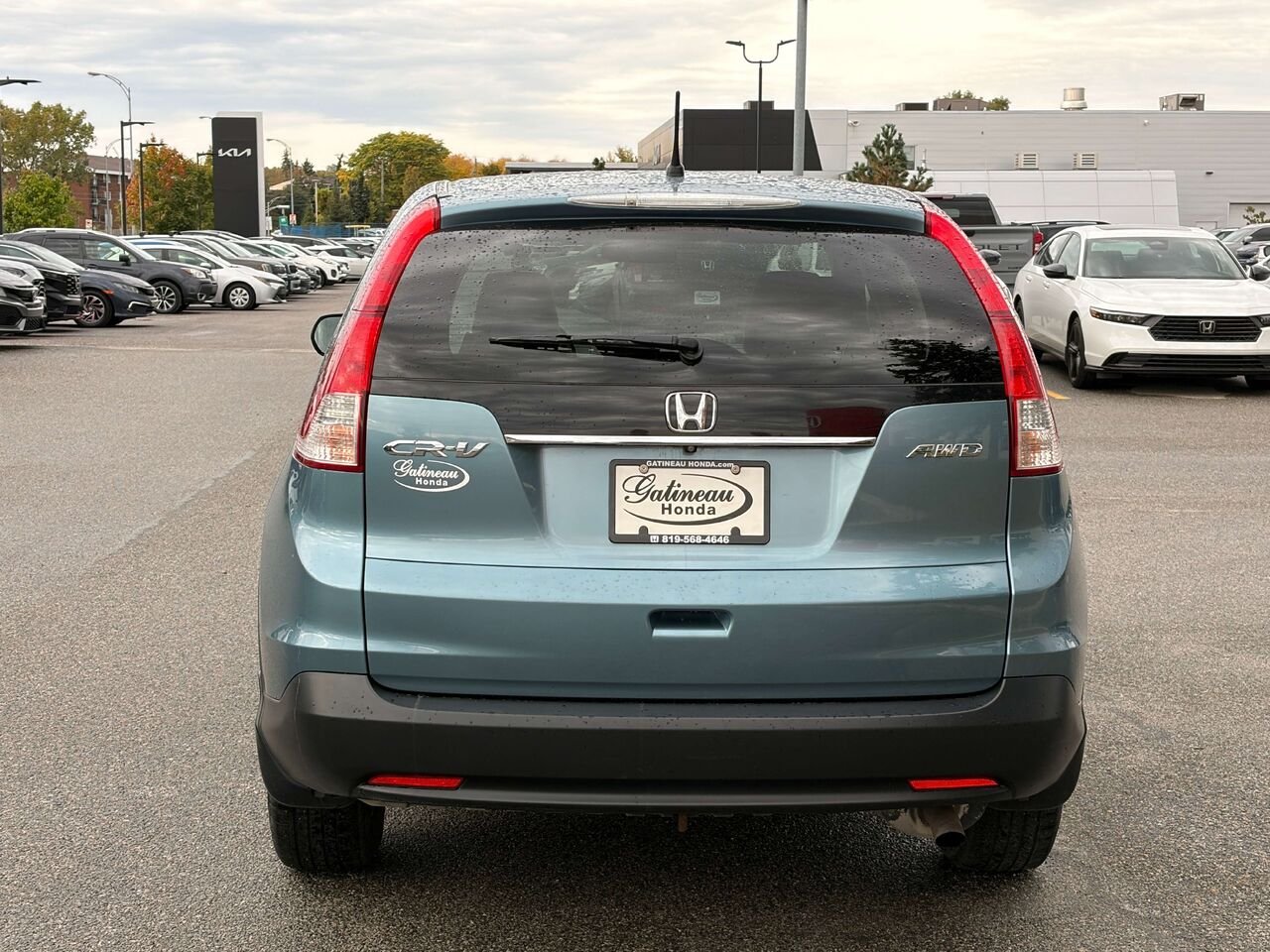 Honda CR-V EX 2014 Bleu Gatineau - photo #4
