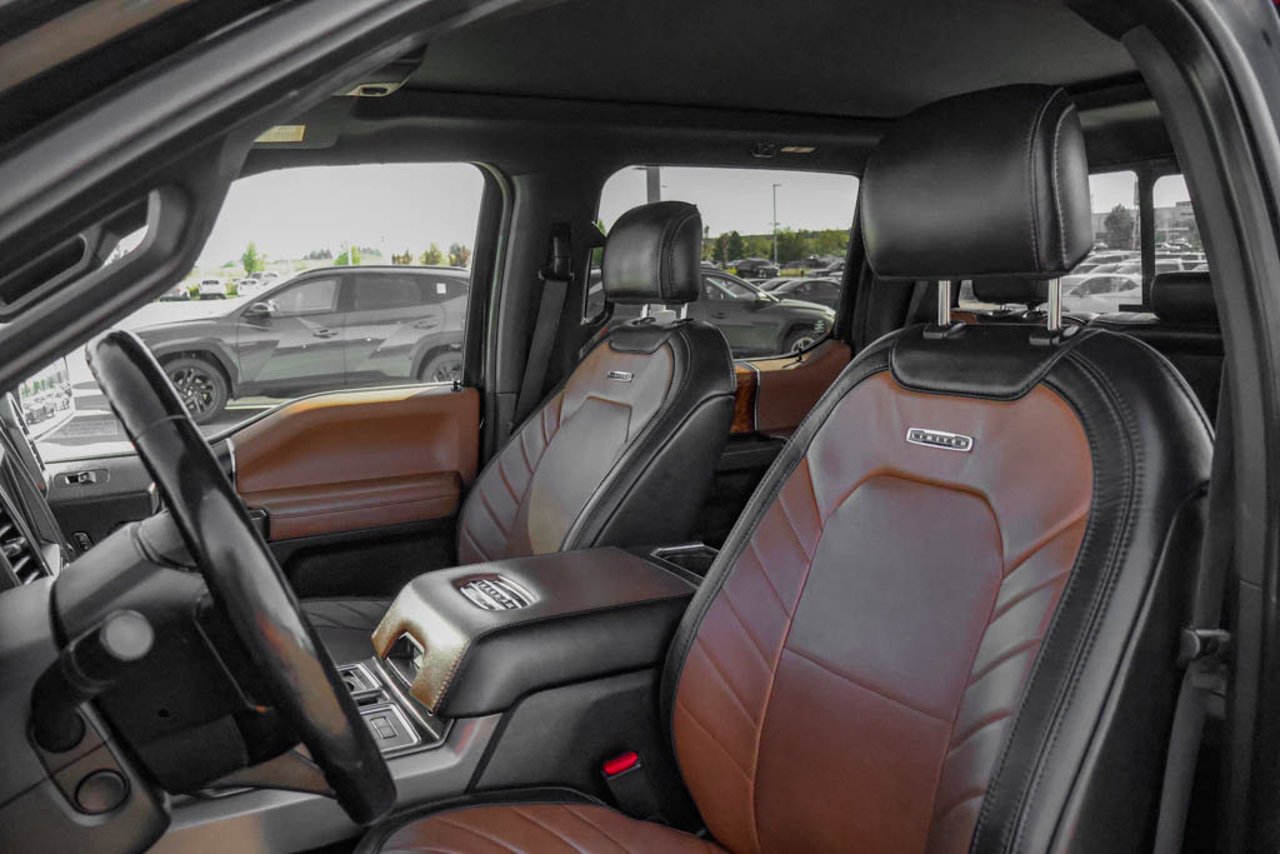 2017 Ford F-150 4WD SuperCrew 145 Limited Black Sherwood Park - photo #30