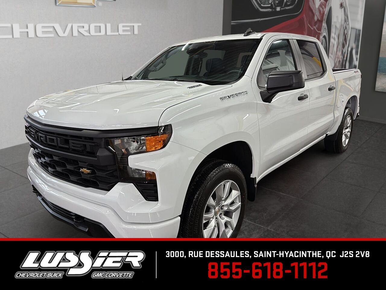 CHEVROLET Silverado 1500 PERSONNALISÉE 2026 BLANC SOMMET Saint-Hyacinthe - photo #0