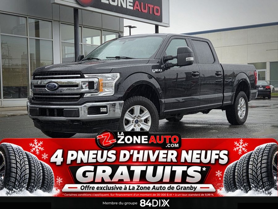 Ford F-150 XLT V8 MOTEUR V8 5L + 6 PASSAGERS 2019 Noir