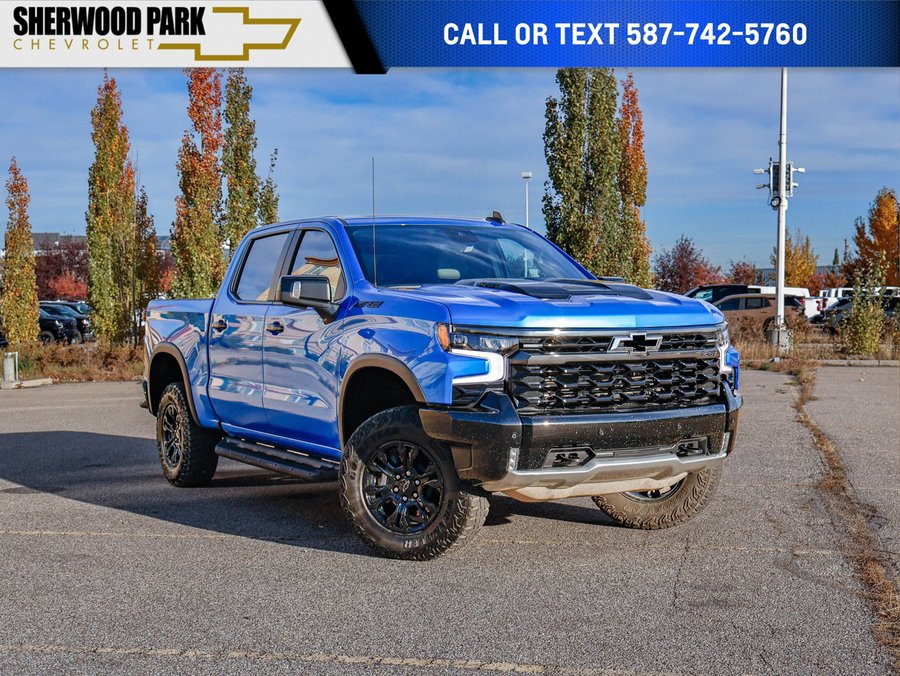 2025 Chevrolet Silverado 1500 ZR2 Dark Appearance Package 3.0L Duramax | Sunroof Blue