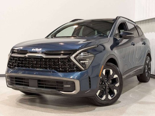 Kia Sportage X-Line Limited AWD w/Green Interior 2023 Bleu