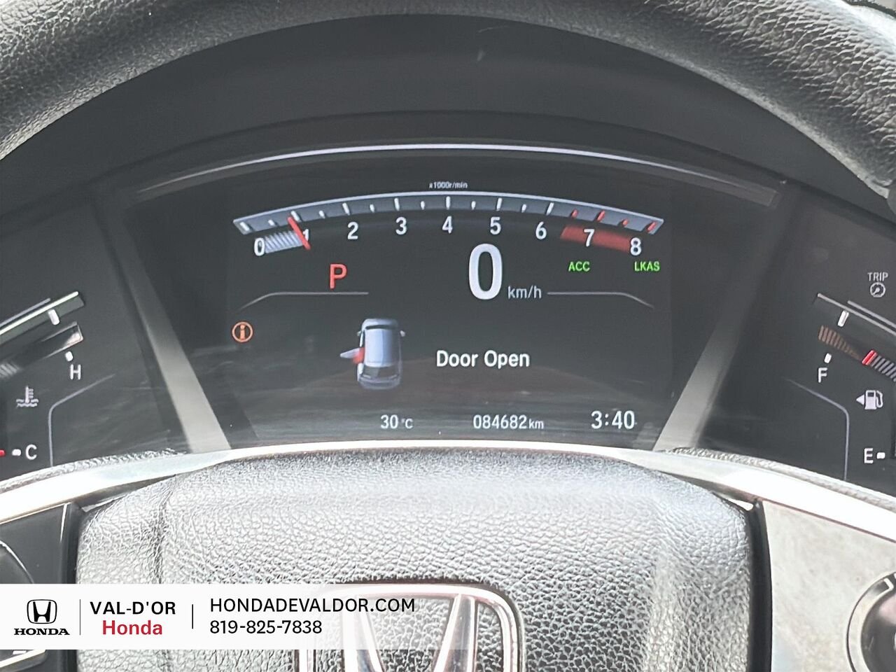 2019 Honda CR-V LX AWD Grey Val-d'Or - photo #9