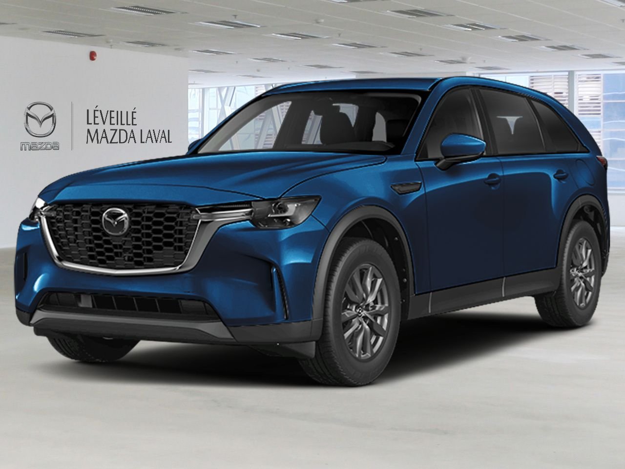 2026 Mazda CX-90 MHEV GS TI Deep Crystal Blue Mica Laval - photo #0