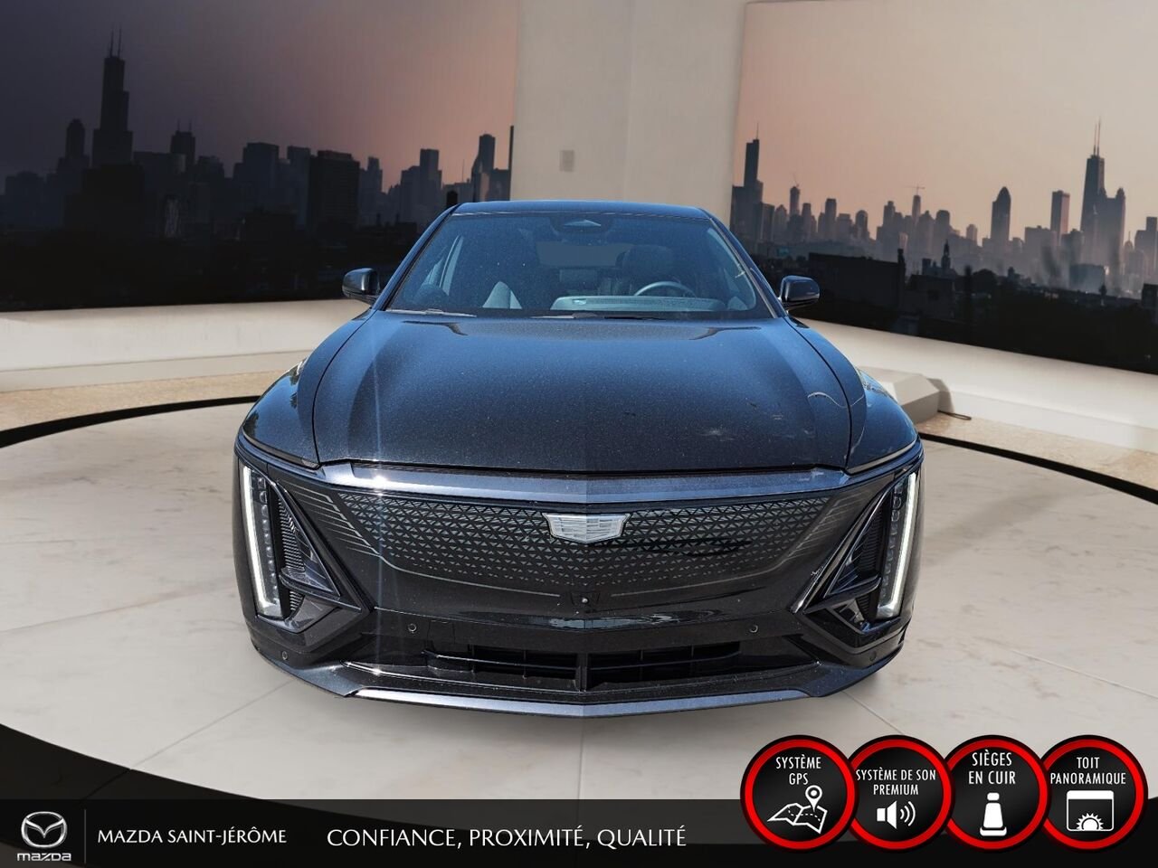 Cadillac LYRIQ 2025 Noir Ste-Agathe des Monts - photo #2