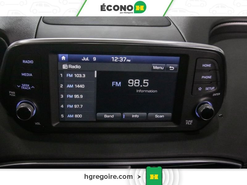 Hyundai Santa Fe 821378 | ESSENTIAL AUTO A/C GR ELECT CAMERA RECUL MAGS 2019 Argent Laval - photo #9