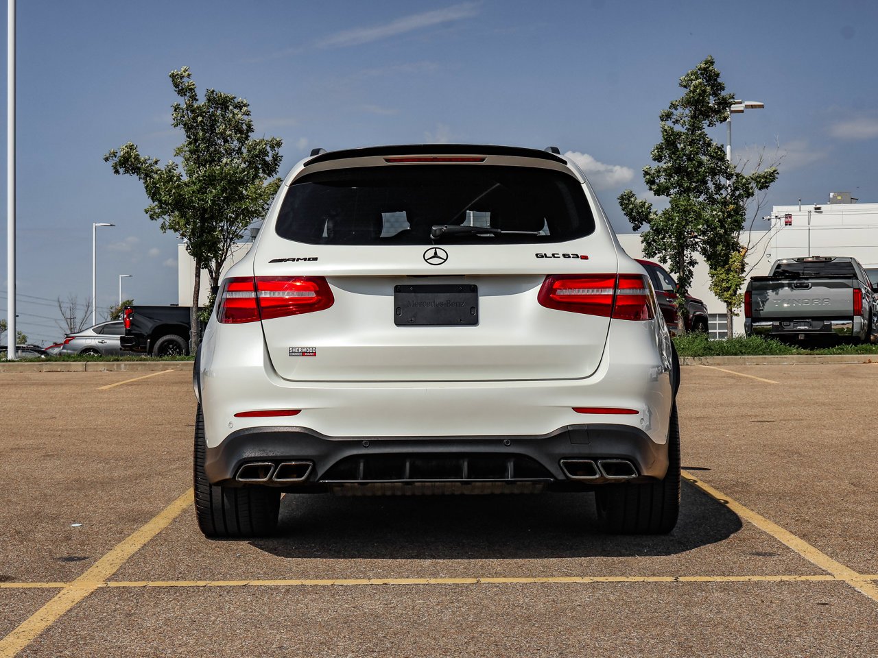 2019 Mercedes-Benz GLC AMG GLC 63 S 4MATIC+ SUV designo Diamond White Sherwood Park - photo #6