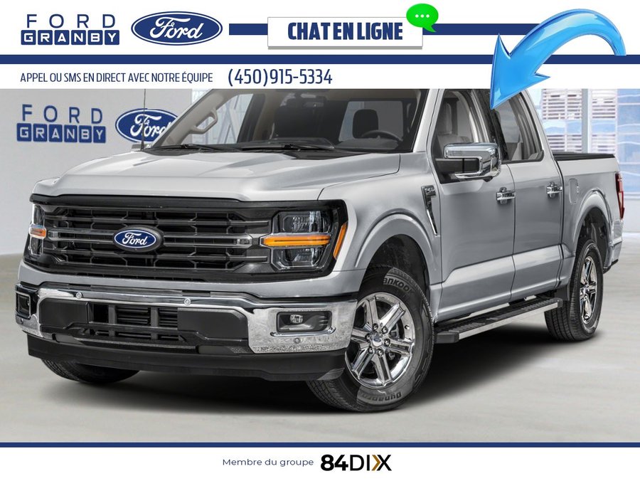 2025 Ford F-150 XLT Iconic Silver Metallic