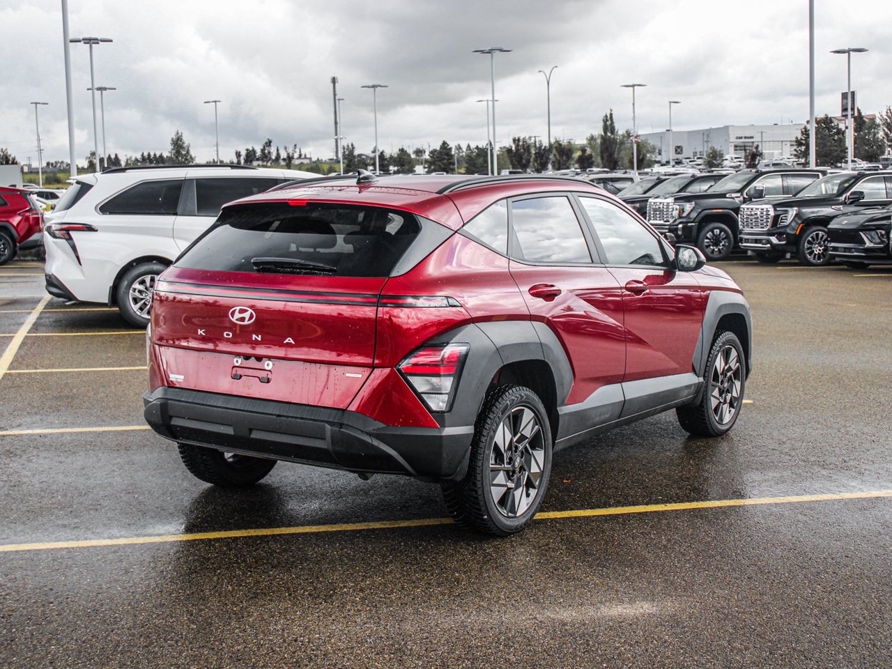 2024 Hyundai Kona 2.0L Preferred AWD Red Sherwood Park - photo #8