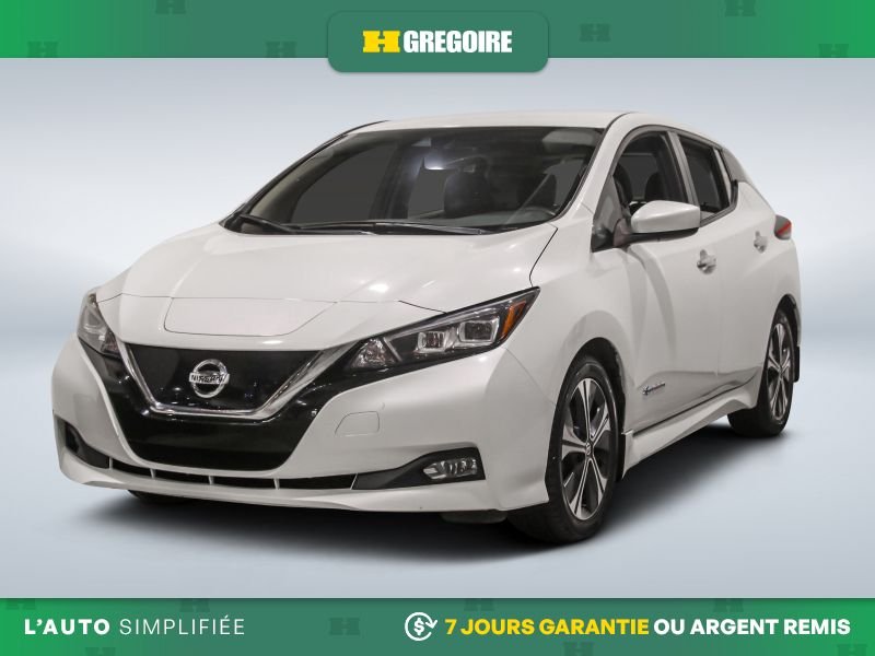 2019 Nissan Leaf White Laval - photo #2
