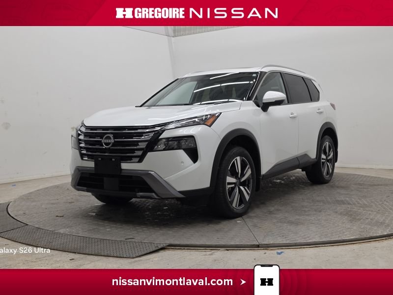 2024 Nissan Rogue SL AWD Cuir Caméra Toit Pano à partir 2.99% White