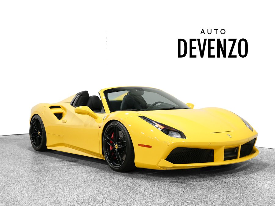 2019 Ferrari 488 Spider 2019 Yellow