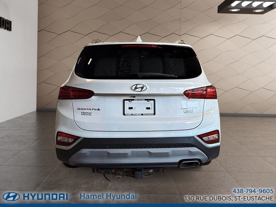 2019 Hyundai Santa Fe 2019 White