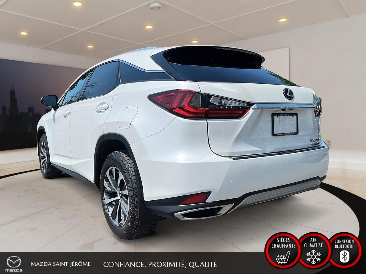 Lexus RX 2022 Blanc Ste-Agathe des Monts - photo #9