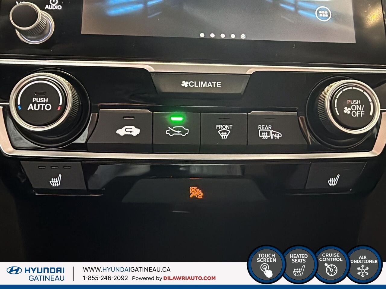 Honda Civic Berline LX CVT 2020 Bleu Ottawa & Gatineau - photo #17