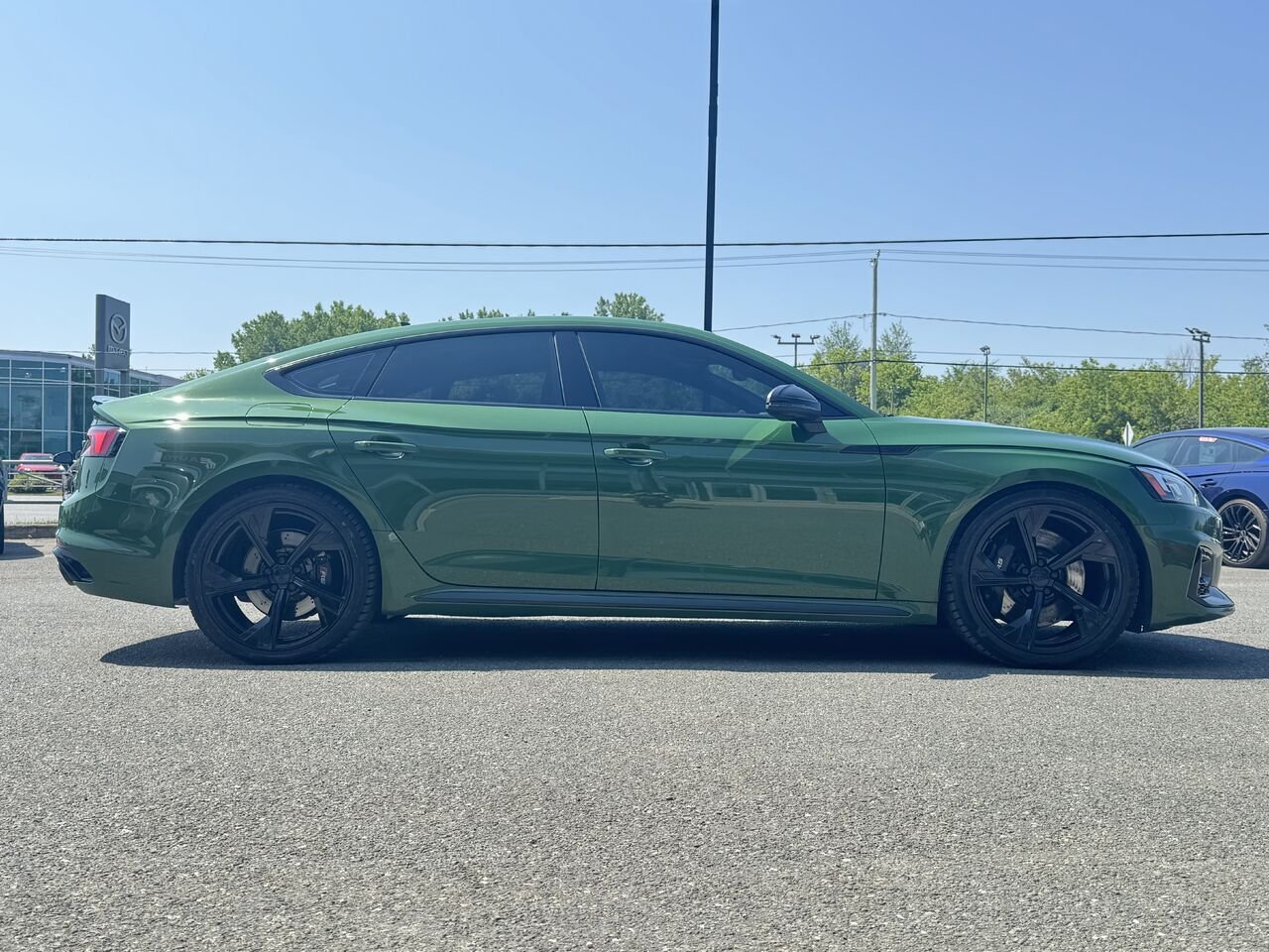 Audi RS 5 Sportback 2019 Vert Granby - photo #9